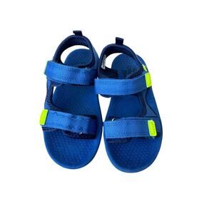 OSHKOSH B'GOSH shoes/Sandals Kids/Toddler/Boys shoes, size 9; Blue water/Beach